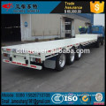 Factory promotion 13 meters 3 axle 40FT container flat bed trailer